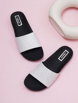 Sherrif Shoes - Women's White Color Flip-Flops