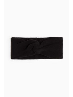 H&M - Girls Black Fleece Sports Headband