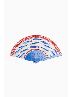 H&M - Women Blue Folding Fan