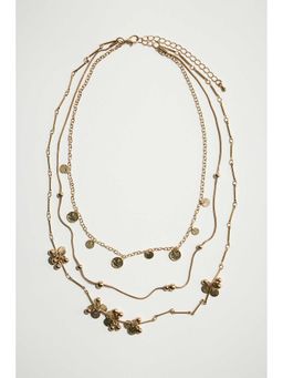 H&M - Women Gold Three-Strand Necklace