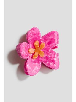 H&M - Girls Pink Flower-Shaped Hair Claw