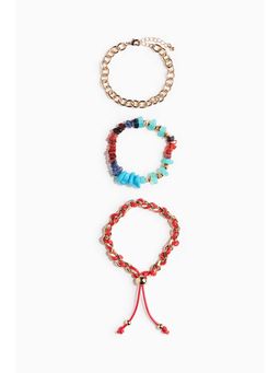 H&M - Women Gold 3-Pack Bracelets