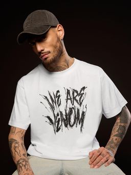 The Souled Store - White Graphic T-Shirt