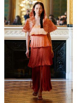 dash and dot - Ombre Fringe Dress