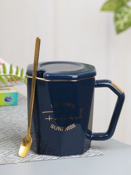 Voncasa - Coffee Mug with Lid (320 Ml)