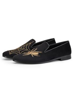 SHUTIQ - Cobweb Black Shoes