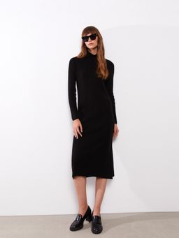 LC WAIKIKI - Turtleneck Straight Long Sleeve Knitwear Womens Dress