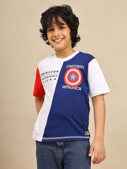 Kidsville - Official Captain America: Brave New World Boys Multi-Color T-Shirt