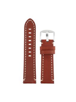 Titan - 24 mm Tan Genuine Leather Strap for Men 1001221524S/P