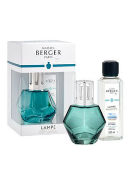 Maison Berger - Glass Lamp -GEOMETRY BLEU