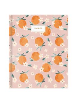 Happywagon - Oranges In Bloom Hardbound Undated Planner