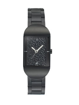 Fastrack - Black Stainless Steel Watch -6201KM03