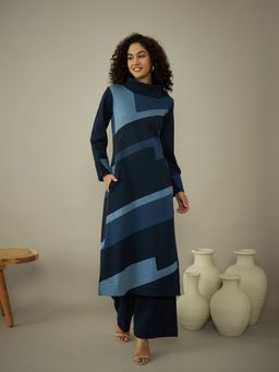 STADO - Queen Blue Kurta and Pant
