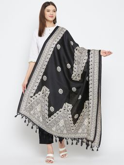 Clora Creation - Geometric Patola Silk Blend Dupatta