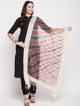 Clora Creation - Multi-Color Sequin Organza Dupatta