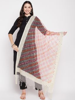 Clora Creation - Multi-Color Organza Dupatta