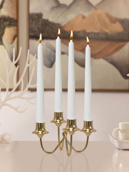 Metalsmith - Tea Light Holder Steel 4 Cup Pillar Candle Holder
