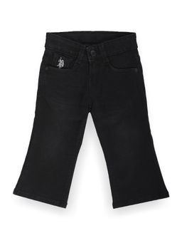 U.S. POLO ASSN. - Boys Bootcut Fit Black Jeans