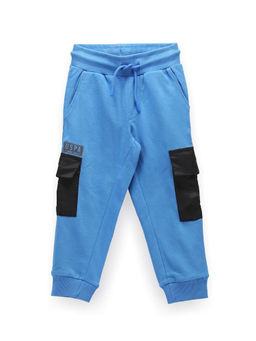 U.S. POLO ASSN. - Boys Colour Block Cotton Joggers