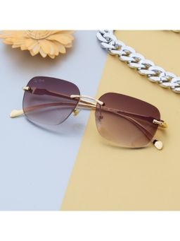 TED SMITH - UV Protection Square Sunglasses Stylish Trending For Men Women Panther-C2 53