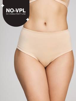 Nykd by Nykaa - Shaping Mesh Full Brief Panty - NYP207 Skin