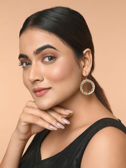 Kalakrith Milano - Women Multi-Color Gem Drop Earrings