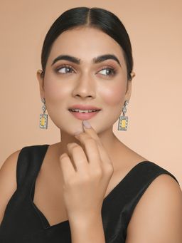 Kalakrith Milano - Women Yellow Stylish Drop Earrings