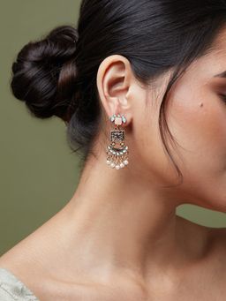 Kalakrith Milano - Women Pastel-Multi Vintage Drop Earrings