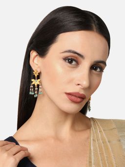 Kalakrith Milano - Women Multi-Color Resin Long Drop Earrings