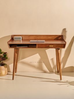 Brick Brown - Muse Desk for Office Study