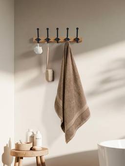 Haus & Kinder - 100% Cotton Bliss Bath Towel Mocha (70 x 140 cm)