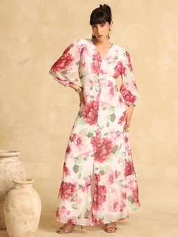 Kazo - Viola White Maxi Dress