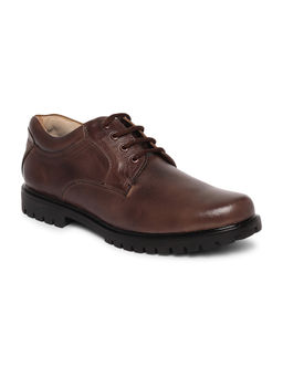 Louis Stitch - Solid Brown Italian Leather Casual Boots