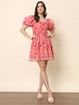 Trend Arrest - Butterfly Organza Mini Dress