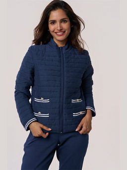 TERRA LUNA - Andrea Khadi Navy Blue Jacket