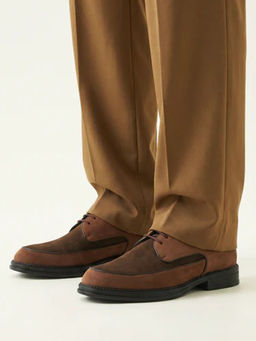 Monkstory - Atelier 1860 Dual Tone Derby Shoes - Brown