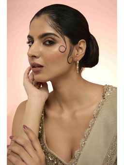 KARISA DESIGNS - Gold Classic Moissanite Hoops