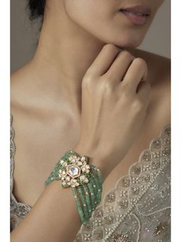 KARISA DESIGNS - Teej Green Moissanite Bracelet