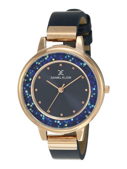 Daniel Klein - Navy Blue Premium Round Dial Analog Watch For Women - DK12051 - 6