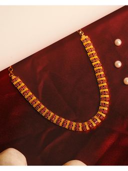 Label Ruby - Pink Gold Elegance Diamond Necklace