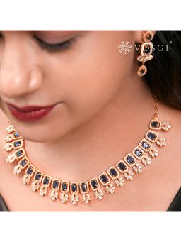 Label Ruby - Blue Royal Sapphire-Inspired Statement Jewellery Set