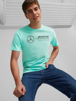 Puma - Mercedes Amg Petronas F1 Ess Logo Mens Green T-Shirt