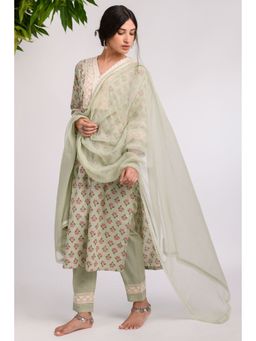 Prakriti Jaipur - Hazel Lace Dupatta