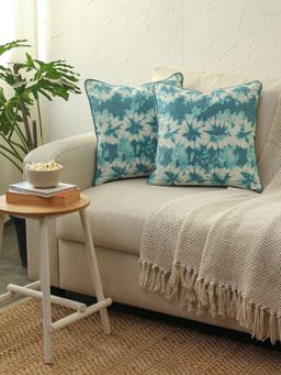 House This - Cushion Cover Maliku Blue