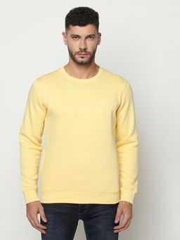 CRIMSOUNE CLUB - Men Yellow Logo Sweatshirt