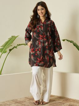 InWeave - Black Kurti and Salwar