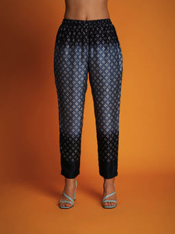 Krishna Mehta - Blue Printed Pant