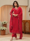 Red color option, Currently selected