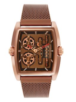 French Connection - Men's Brown Dial Analog Watch- FCM02BRM (M)