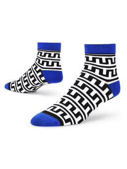 Dynamocks - Mayan - Men & Women Ankle Length Socks - Free Size